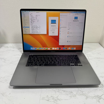 【美品】【初期不良1週間対応】MacBook Pro 16インチ / 2019 / Core i9 9980HK / 32GB / 1TB 191375