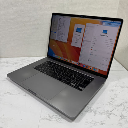 【傷あり】【1週間保証】MacBook Pro 16インチ / 2019 / Core i9 9980HK / 32GB / 1TB 191334