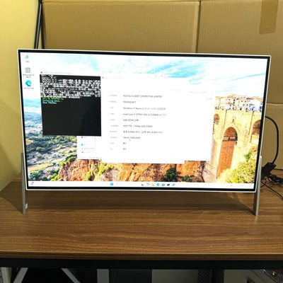 【良品】【初期不良1週間対応】Fujitsu FMV ESPRIMO FHシリーズ WF1/D3 一体型PC / Core i7 9750H / 8GB / 1TB + 256GB 000423