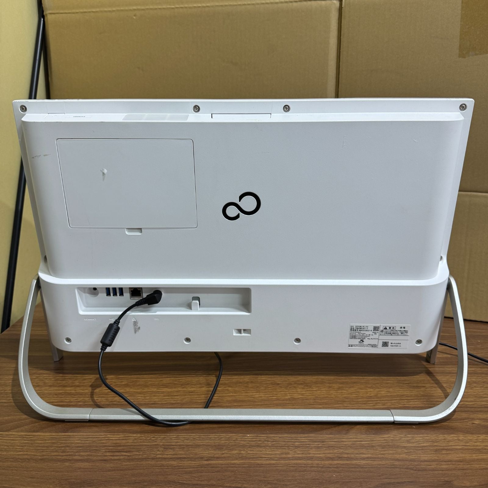 【良品】【1週間保証】Fujitsu FMV ESPRIMO FHシリーズ WF1/D3 一体型PC / Core i7 9750H / 8GB / 1TB + 256GB 000423