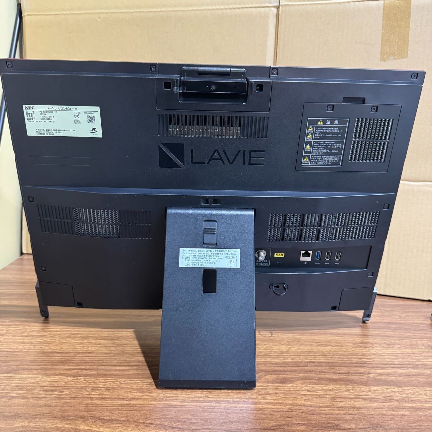 【良品】【1週間保証】NEC LAVIE Desk All-in-one DA370/DA 一体型PC / 23.8インチ / Celeron 3855U / 8GB / 512GB 185127