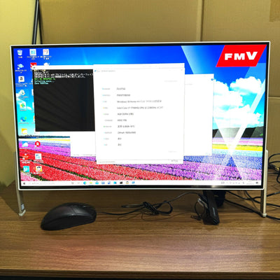 【良品】【初期不良1週間対応】Fujitsu ESPRIMO FH70/B3 一体型PC / Core i7 7700HQ / 4GB / 1TB 185135