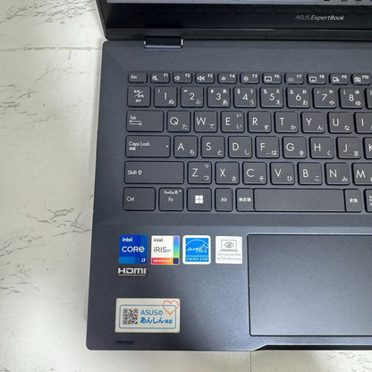 【良品】【1週間保証】ASUS ExpertBook B5 Flip / Core i7 1165G7 / 16GB / 512GB