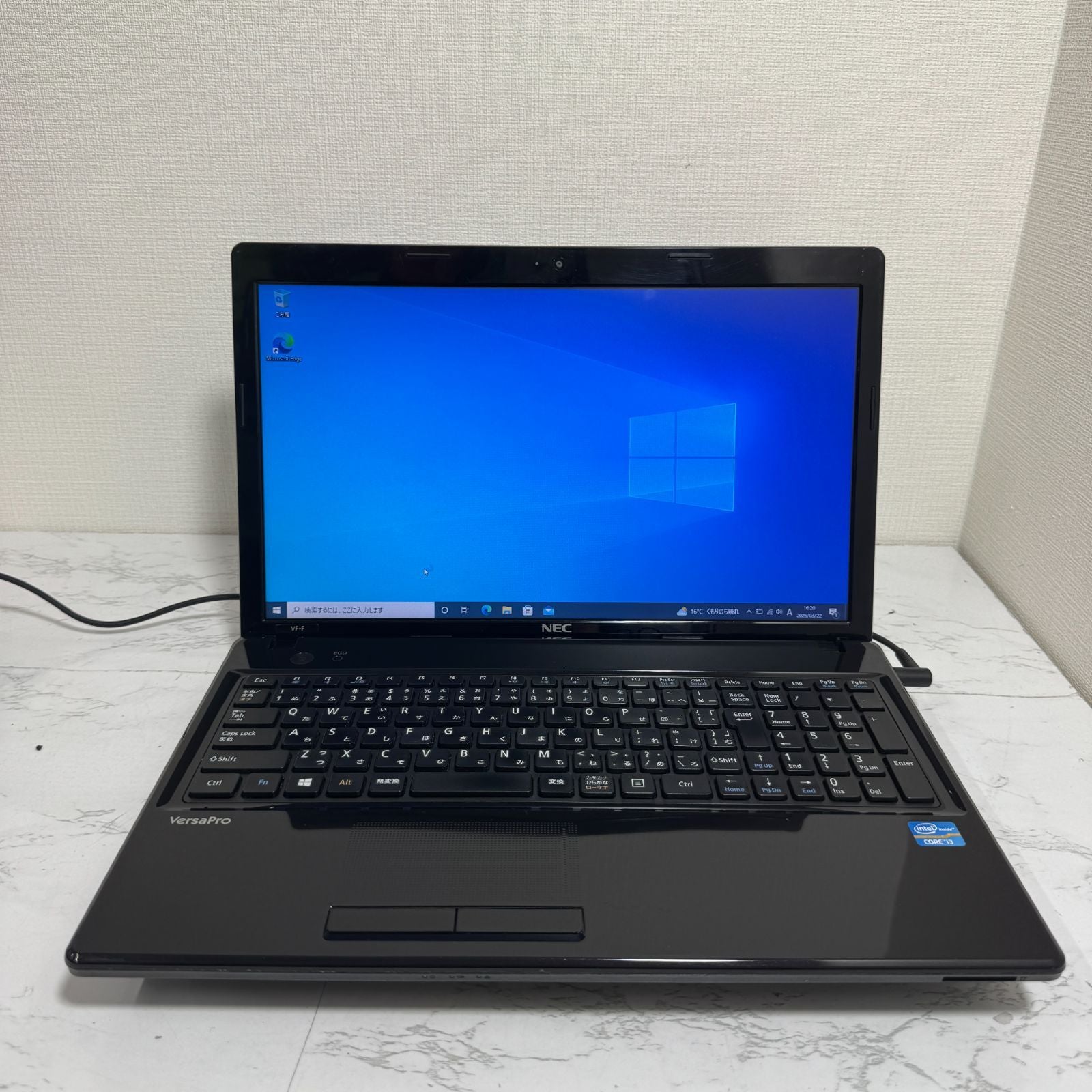 【良品】【1週間保証】NEC VersaPro VK22L/FW-D / Core i3 2328M / 4GB / 128GB
