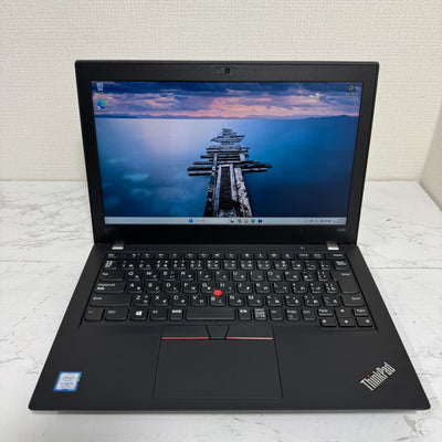 【良品】【初期不良1週間対応】Lenovo ThinkPad X280 / Core i5 8250U / 8GB / 128GB 928559