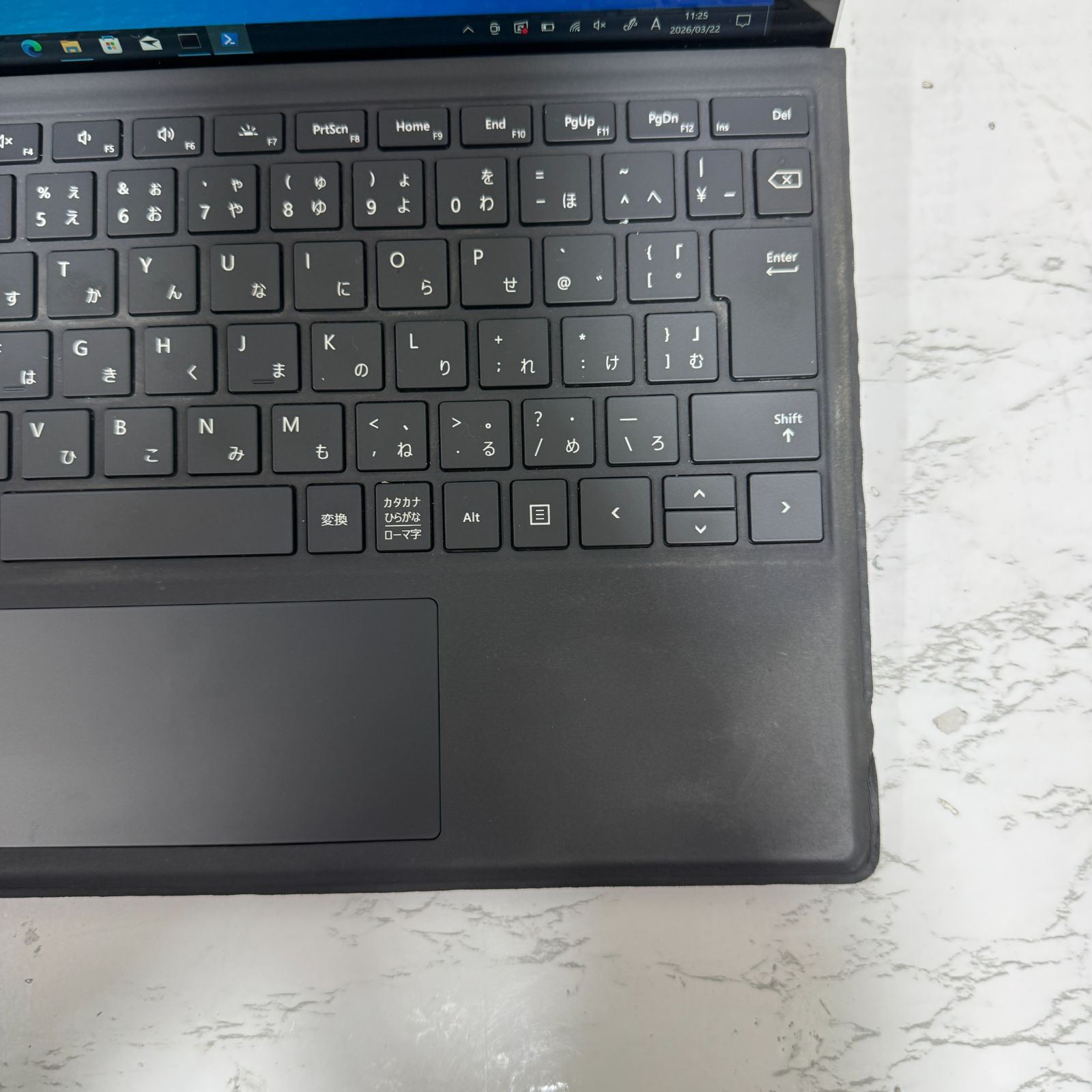 【キーボードシートはがれ】【1週間保証】Microsoft Surface Pro 5 / Core i5 7300U / 8GB / 256GB