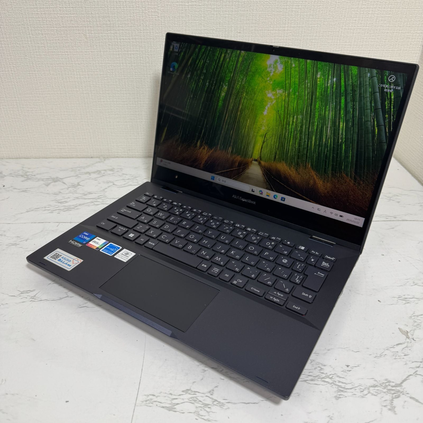 【良品】【1週間保証】ASUS ExpertBook B5 Flip / Core i7 1165G7 / 16GB / 512GB