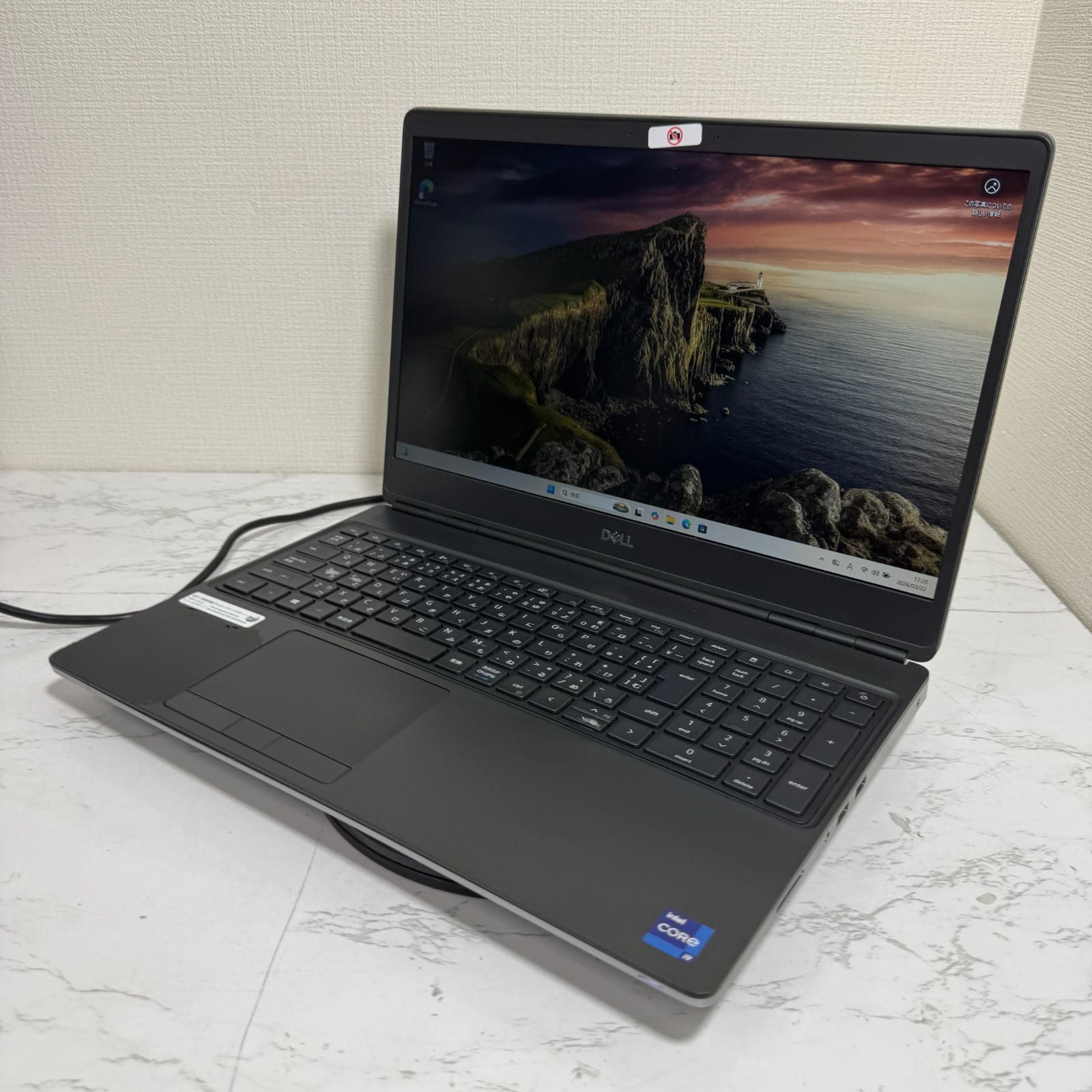 【キーボード、パームレスト剥がれ】【1週間保証】DELL Precision 7560 / Core i9 11950H / 64GB / 512GB / RTX A2000