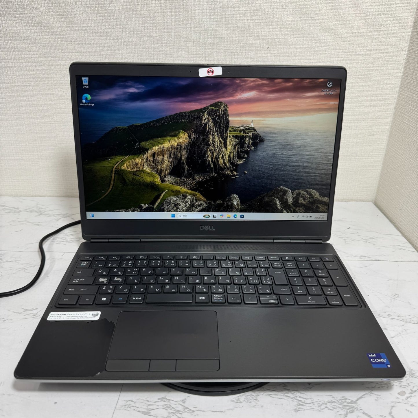 【キーボード、パームレスト剥がれ】【1週間保証】DELL Precision 7560 / Core i9 11950H / 64GB / 512GB / RTX A2000