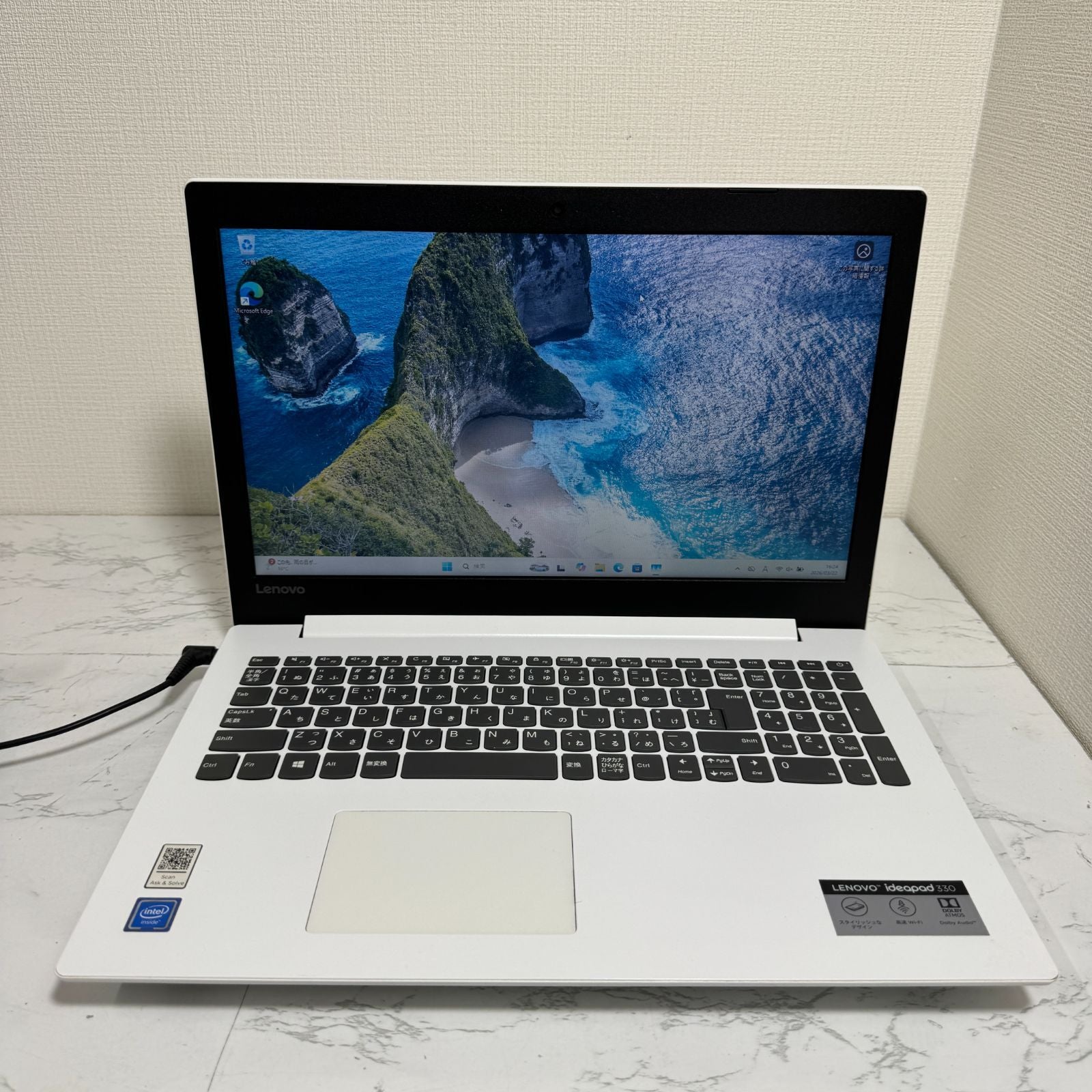 【良品】【1週間保証】Lenovo ideapad 330-15IGM / Intel Celeron N4000 / 4GB / 500GB