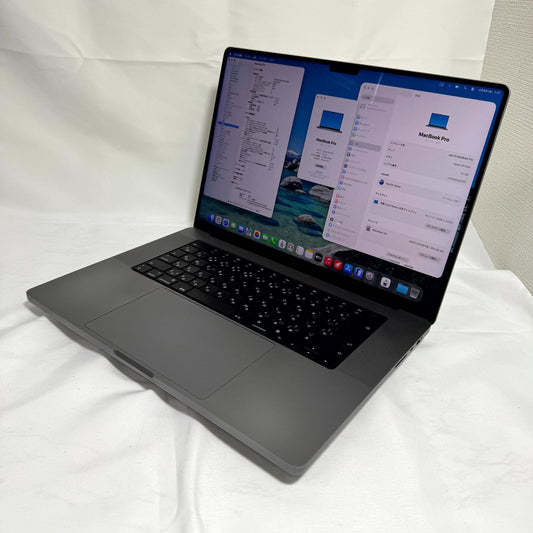 【美品】【1週間保証】MacBook Pro 16インチ / 2021 / M1 Max / 32GB / 1TB 192606