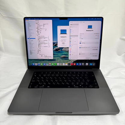 【美品】【1週間保証】MacBook Pro 16インチ / 2021 / M1 Max / 32GB / 1TB 192606