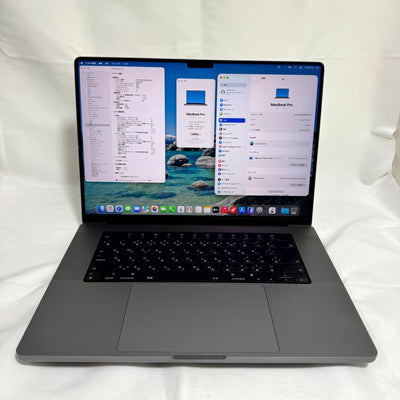 【バッテリー100%】【初期不良1週間対応】MacBook Pro 16インチ / 2021 / M1 Max / 64GB / 1TB 191515