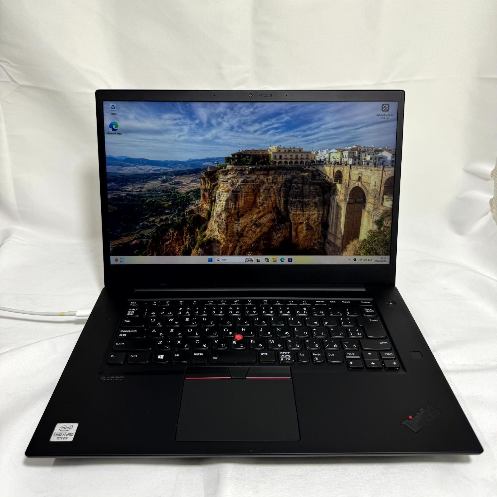 【クリエイターPC】【1週間保証】Lenovo ThinkPad P1 Gen 3 / Core i7 10850H / 16GB / 512GB / Quadro T2000 / Max-Q 066197