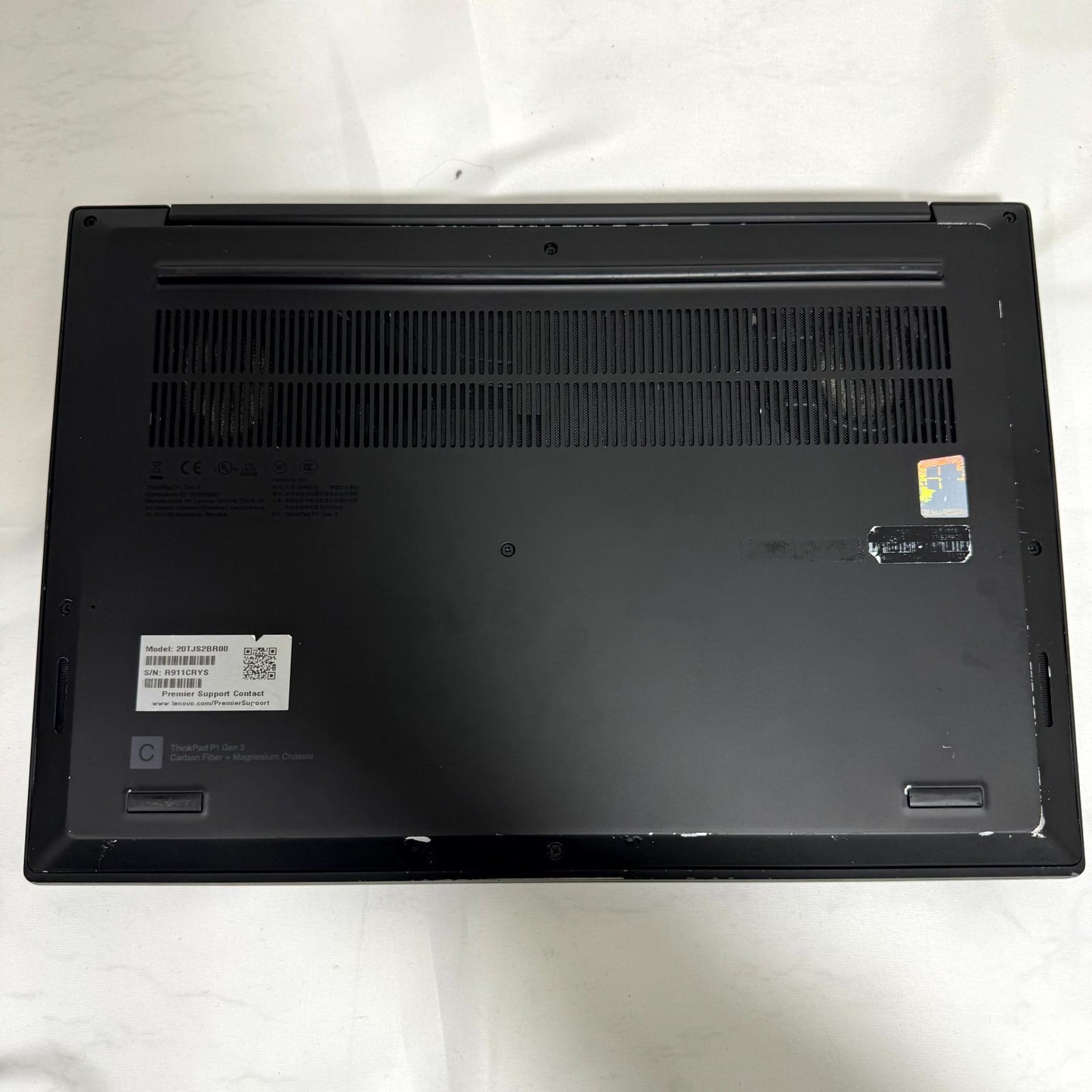 【クリエイターPC】【1週間保証】Lenovo ThinkPad P1 Gen 3 / Core i7 10850H / 32GB / 512GB / Quadro T2000 / Max-Q 066198