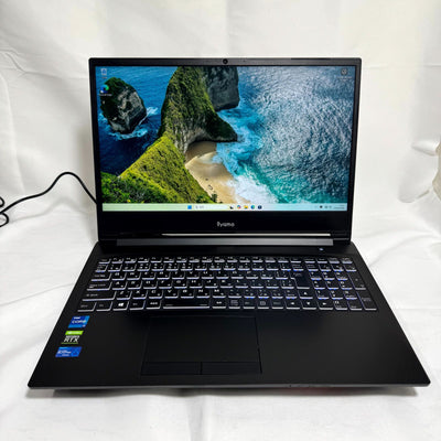 【バッテリー無し】【初期不良1週間対応】iiyama LEVEL-15FX151-i7-PASX / Core i7 11800H / 16GB / 512GB / GeForce RTX 3050 Ti 4GB GDDR6 066235
