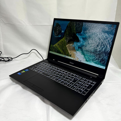 【バッテリー無し】【1週間保証】iiyama LEVEL-15FX151-i7-PASX / Core i7 11800H / 16GB / 512GB / GeForce RTX 3050 Ti 4GB GDDR6 066235