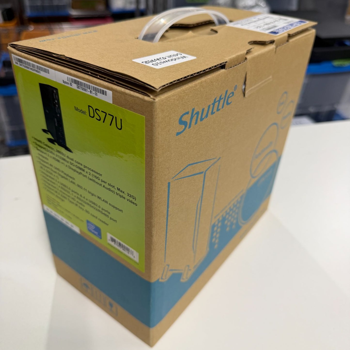 【美品】【１週間保証】Shuttle DS77U ベアボーン