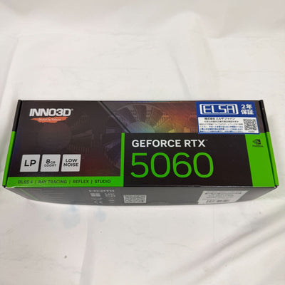 【未通電/開封済】【1週間保証】Inno3D GeForce RTX 5060 LP 8GB GDDR7 ロープロファイル