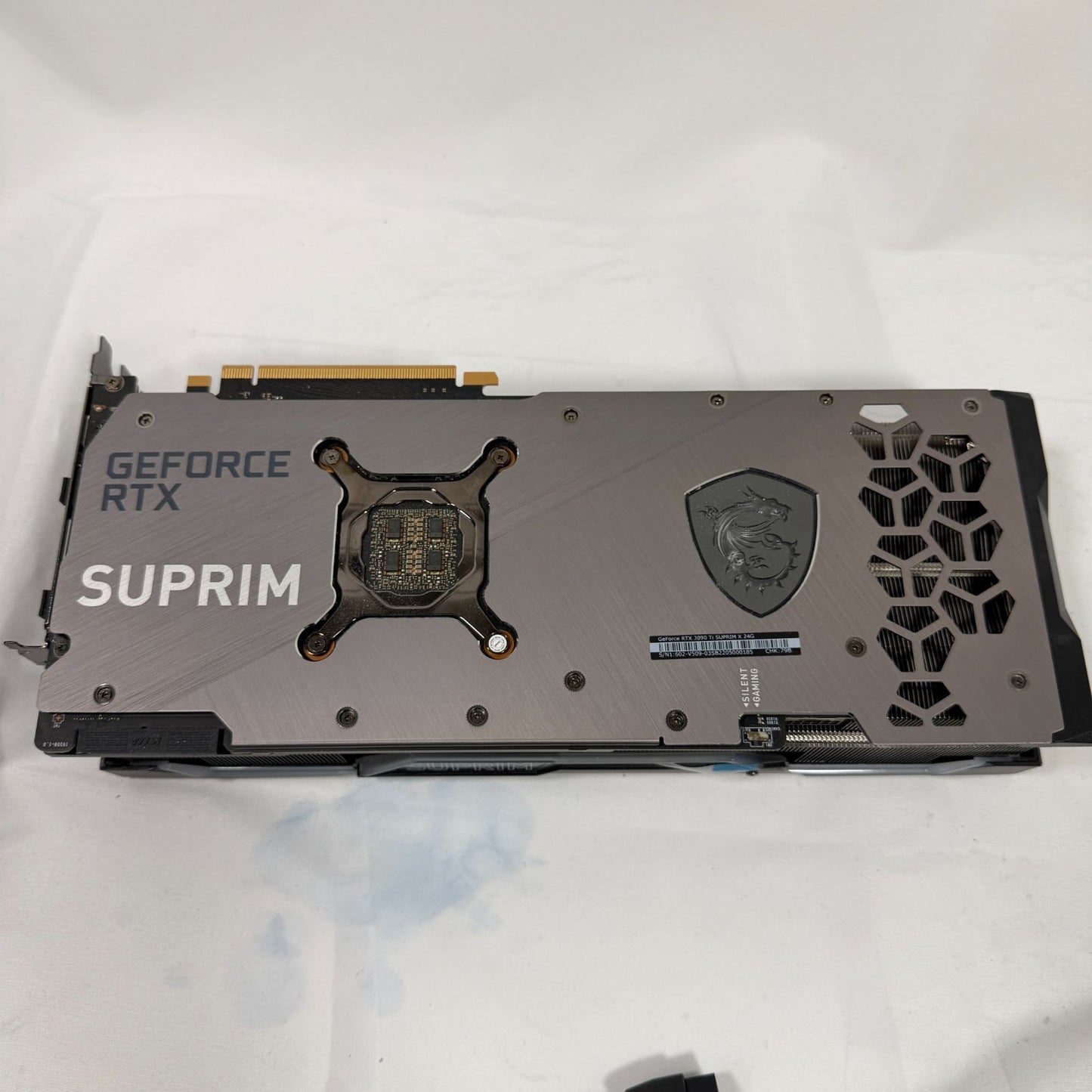 【中古】【1週間保証】MSI GeForce RTX 3090 Ti SUPRIM X 24GB GDDR6X