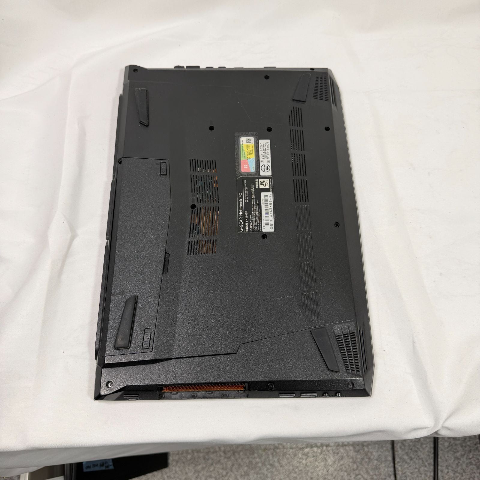 【ゲーミングPC】【初期不良1週間対応】G-GEAR note N1545Kシリーズ N1545K-710/T / Core i7 8750H / 16GB / 256GB + 1TB / GeForce GTX 1050