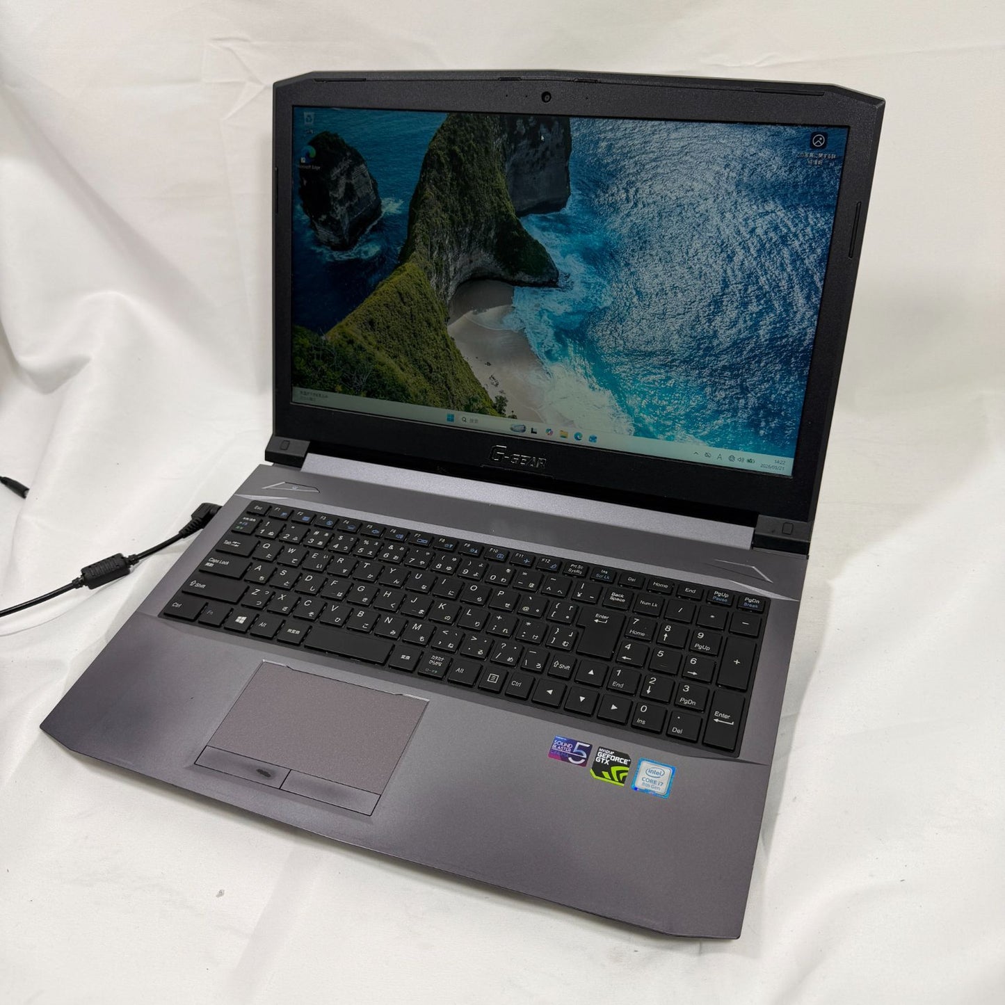 【ゲーミングPC】【初期不良1週間対応】G-GEAR note N1545Kシリーズ N1545K-710/T / Core i7 8750H / 16GB / 256GB + 1TB / GeForce GTX 1050