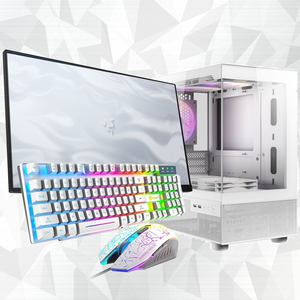 【フルセットモデル】【中古】【GPUアップグレード可能】【CX200M WH】GTX1070 Ryzen 5 2600