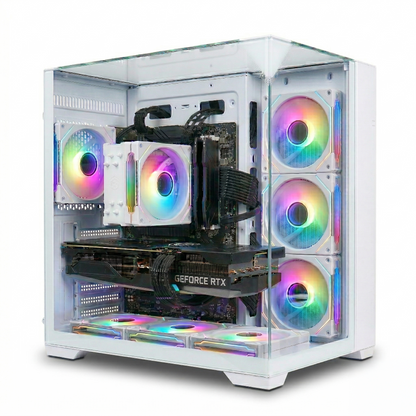 RX7600搭載ゲーミングPC Ryzen 5 5500|Neo Prism WH|TITAN GAMING RX7600搭載ゲーミングPC Ryzen 5 5500|Neo Prism WH|TITAN GAMING