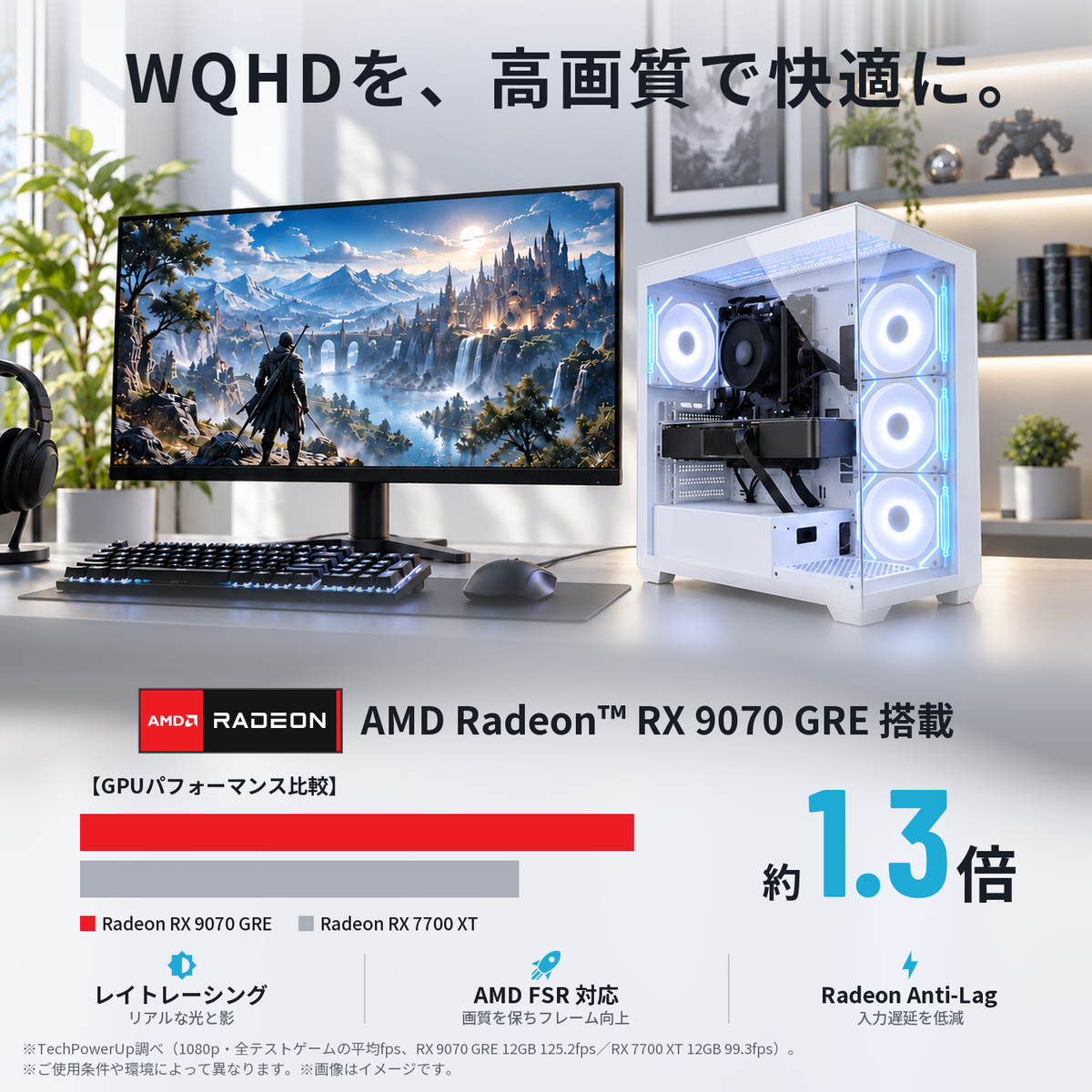 AMD Radeon RX 9070 GRE 12GB 性能