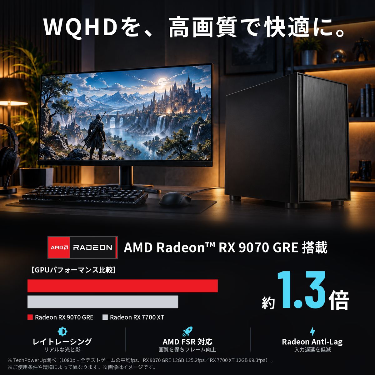 AMD Radeon RX 9070 GRE 12GB 性能
