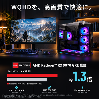AMD Radeon RX 9070 GRE 12GB 性能