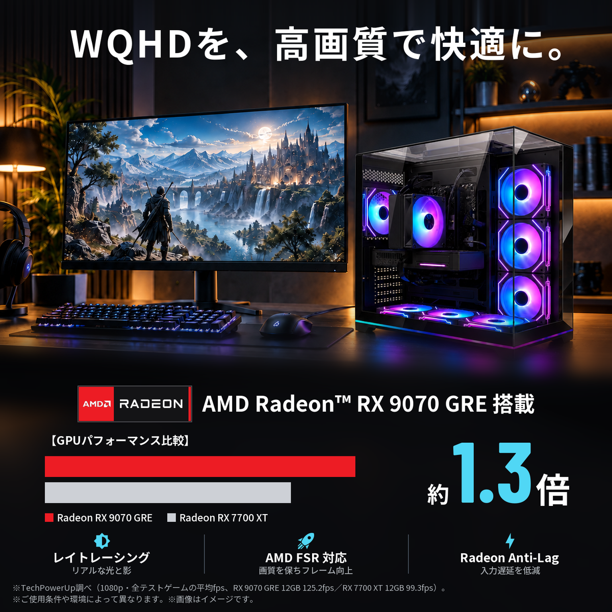 AMD Radeon RX 9070 GRE 12GB 性能