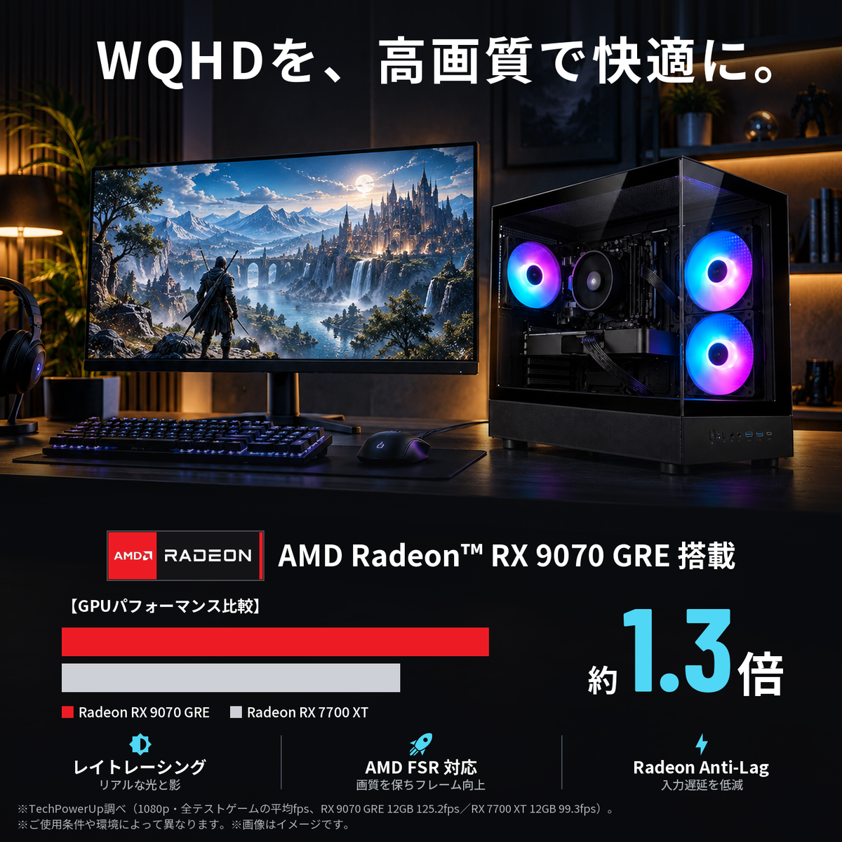 AMD Radeon RX 9070 GRE 12GB 性能