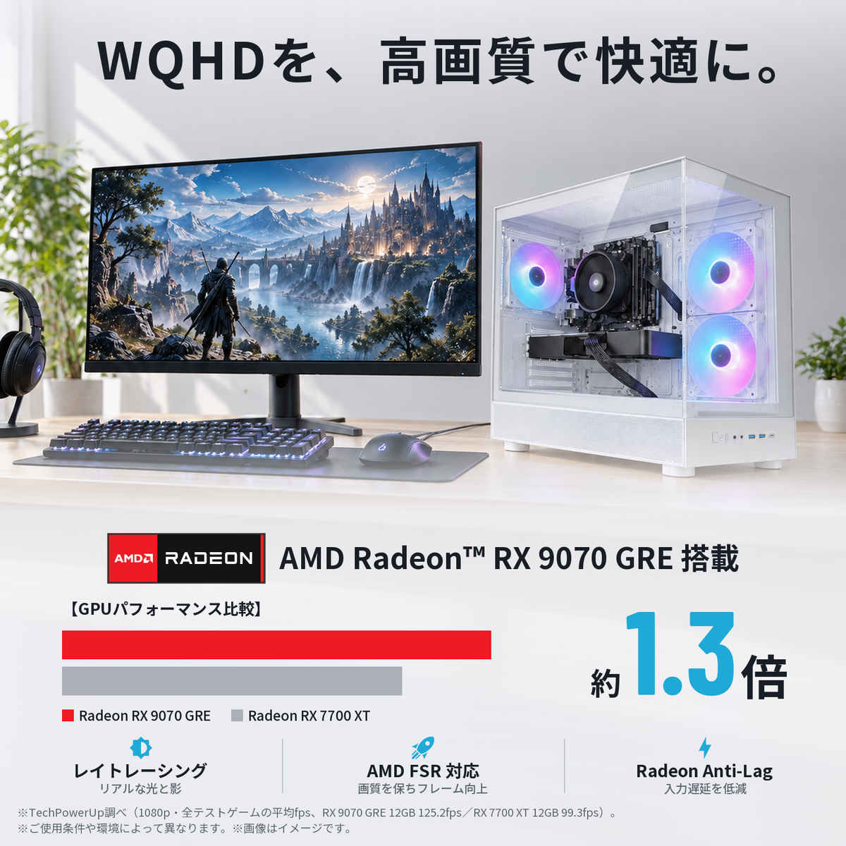 AMD Radeon RX 9070 GRE 12GB 性能