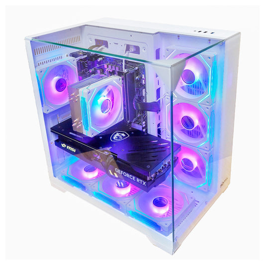 【中古】【ATX3面ピラーレス白】RTX3070 Ryzen 7 3700X