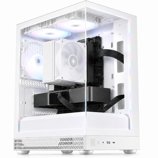 AQUA UNO ホワイト 120mm CPUクーラー搭載構成