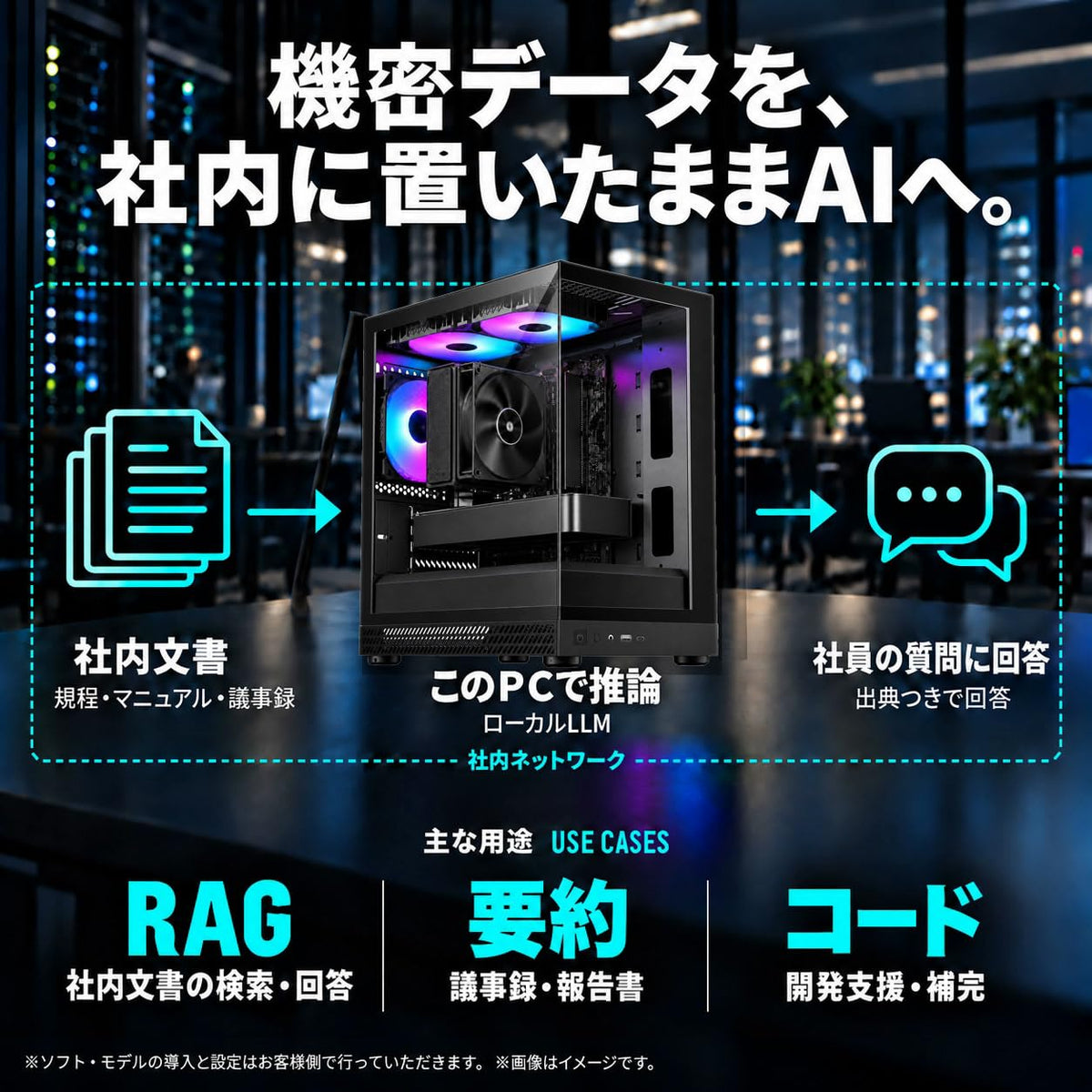Radeon AI PRO R9700 32GB【AI PC】【新品】【AQUA UNO ブラック】